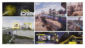 DCL - The Game. Dcl - Drone Championship League - PlayStation 4 (PS4), first view races.