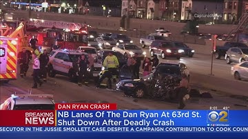 Fatal Crash On Dan Ryan Closes Northbound Lanes At 63rd Street