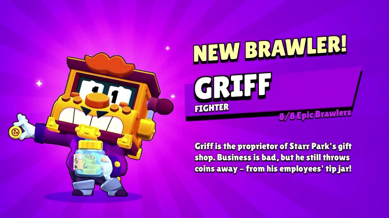 Unlock Animațion Griff Brawl Stars Youtube - brawl stars jars