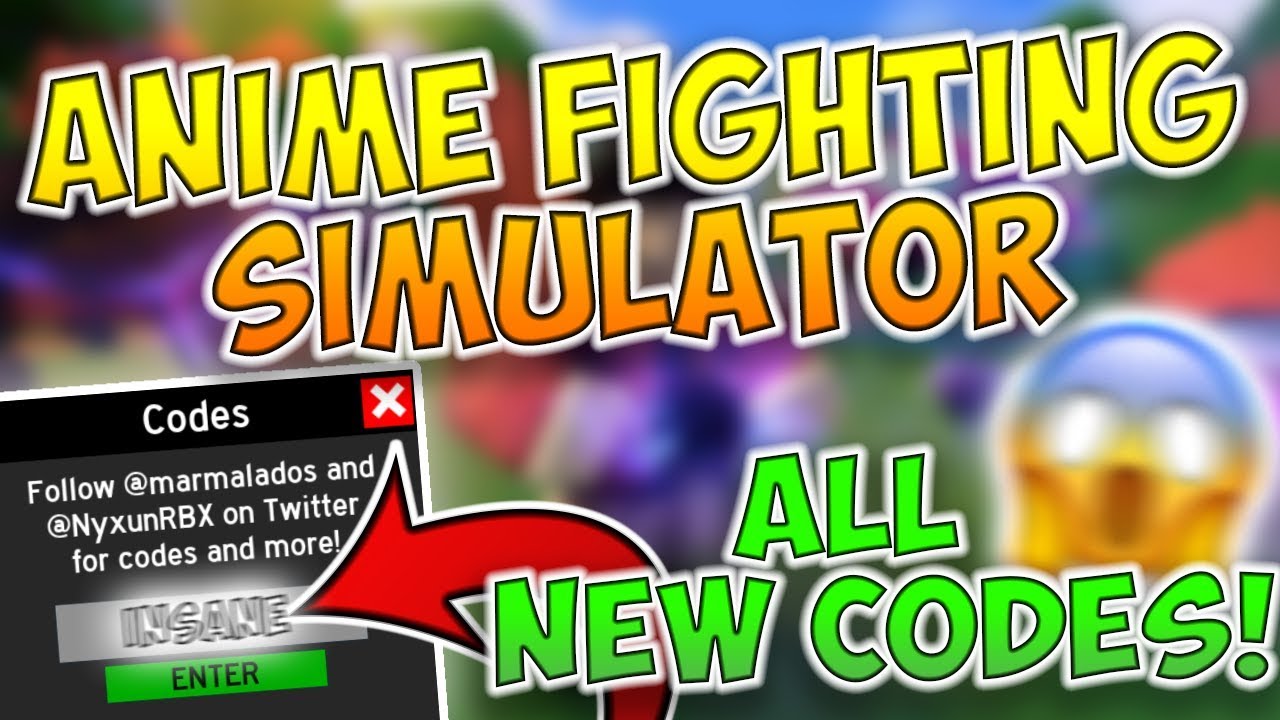 Anime Fighting Simulator Codes 2019 Youtube