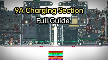 Redmi 9A Charging Section || 9A Charging Data || 9A 9C Poco 31 || #borneoschematics
