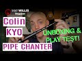 Colin Kyo Polypenco Pipe Chanter - Unboxing & Play Test! Matt Willis Bagpiper