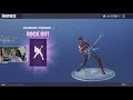 Ninja Reacts To the NEW ROCK OUT EMOTE (Fortnite Battle Royale)