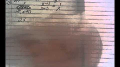 Solving Rational Equations 9 6