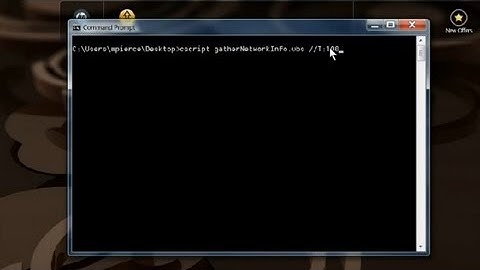 How to Run VBScript on XP : Computers & Tech Tips