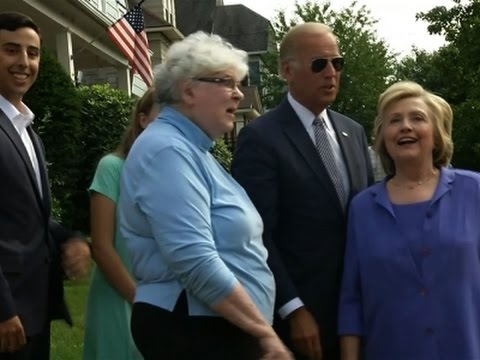 Biden Shows Childhood Scranton Home To Clinton