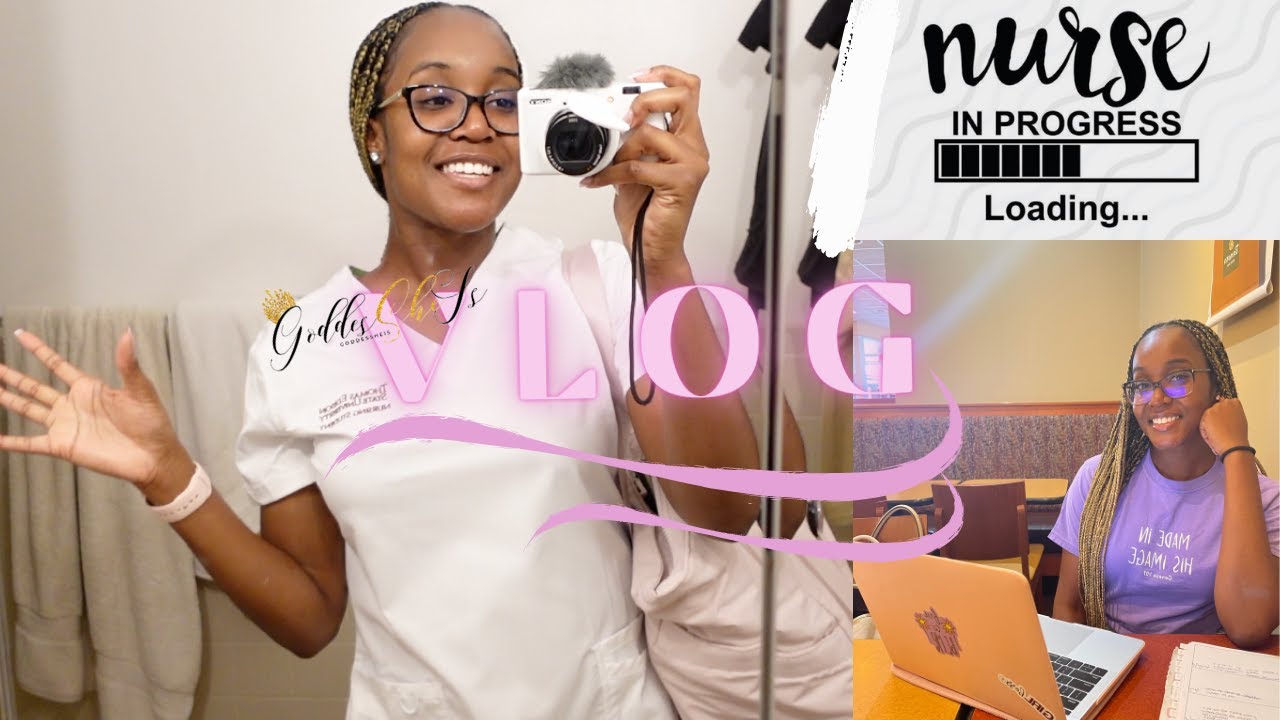 WEEK IN THE LIFE OF A NURSING STUDENT | Orientation day, First Day of ...