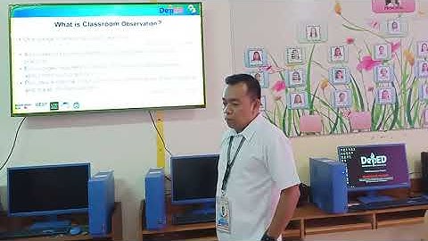 CLASSROOM OBSERVATION TOOL MANUAL