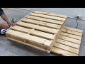 The Perfect Transformation In Woodworking - Turn Old Pallet Into Useful And Beautiful Products