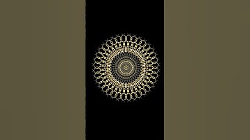 Adobe Illustrator Tips and Tricks 2025 - How to create Mandala design in Adobe Illustrator #shorts