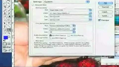 Photoshop tutorial for beginners #2 COLOR SETTINGS Part 1