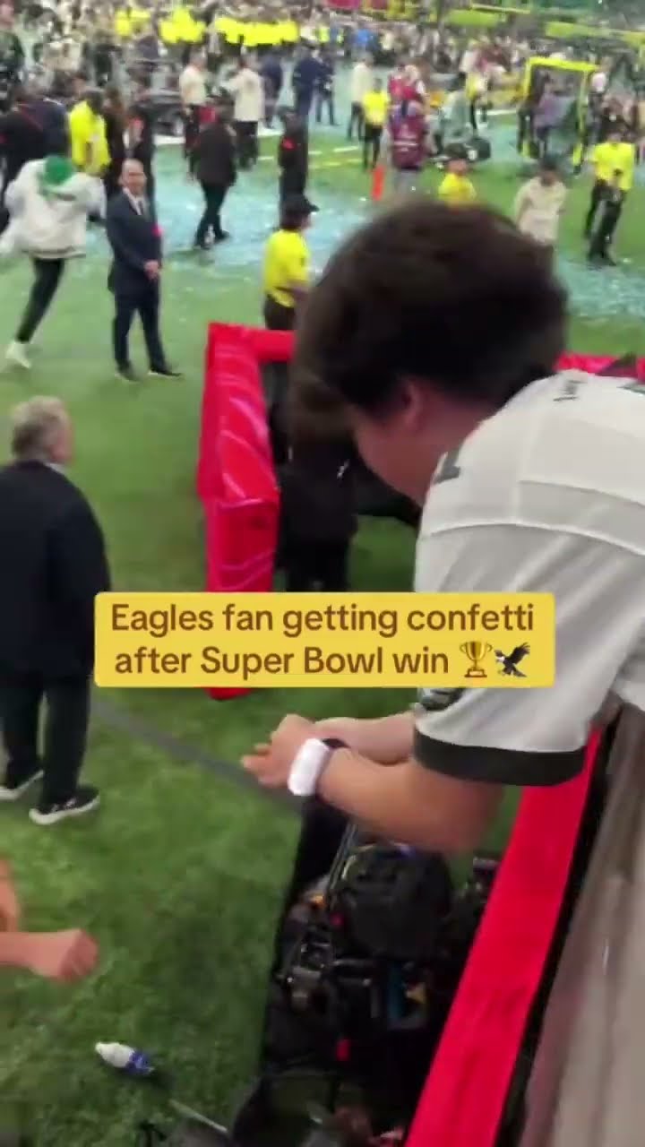 What a moment for this Eagles fan ??