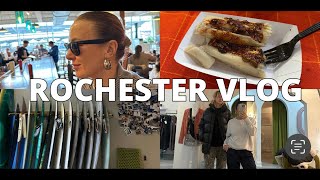 ROCHESTER VLOG: Rochester Public Market, running errands, and vintage shopping!