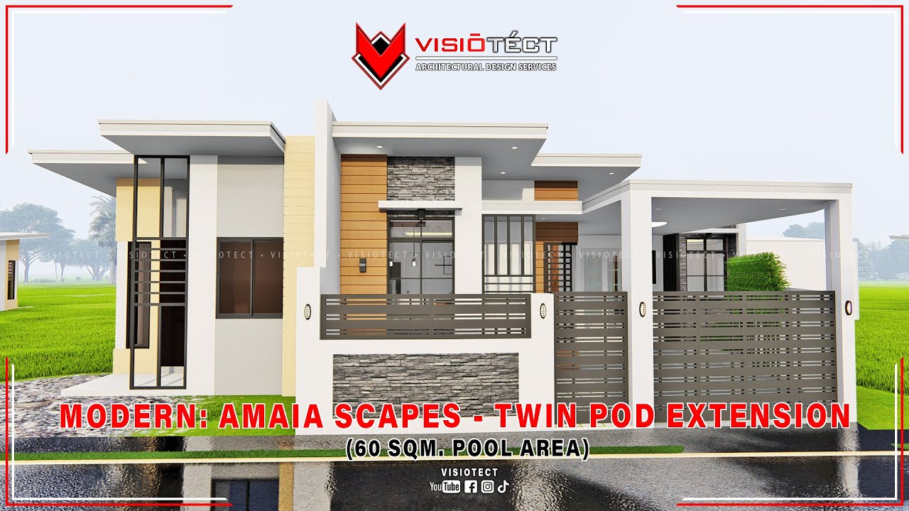 Modern: Amaia Scapes - Twin Pod Extension with 1 Bedroom | 60sqm.