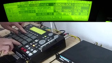 Peavey Spectrum Synth multi-timbral demo with MPC1000XL