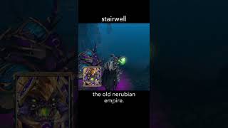 stairwell — WarCraft 3 dialogue scene