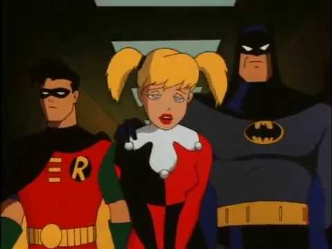 Batman and Robin capture Harley Quinn - YouTube