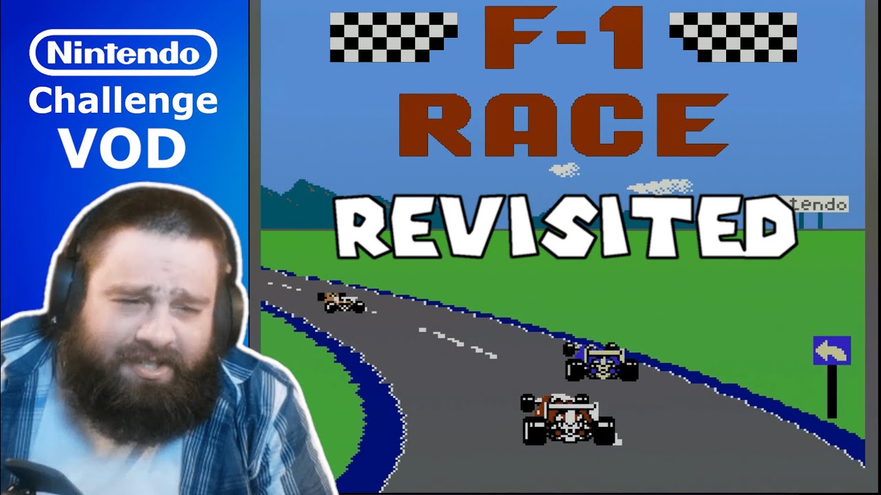 VOD Beating EVERY Nintendo Game F-1 Race (Revisited)