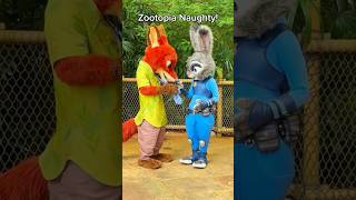 Zootopia Naughty! #disney #zootopia #shorts #disneyworld #disneyland #themepark