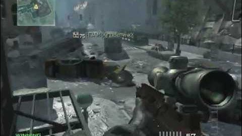 MW3 - Cool Sprint Jump Spot Guide on Downturn!!