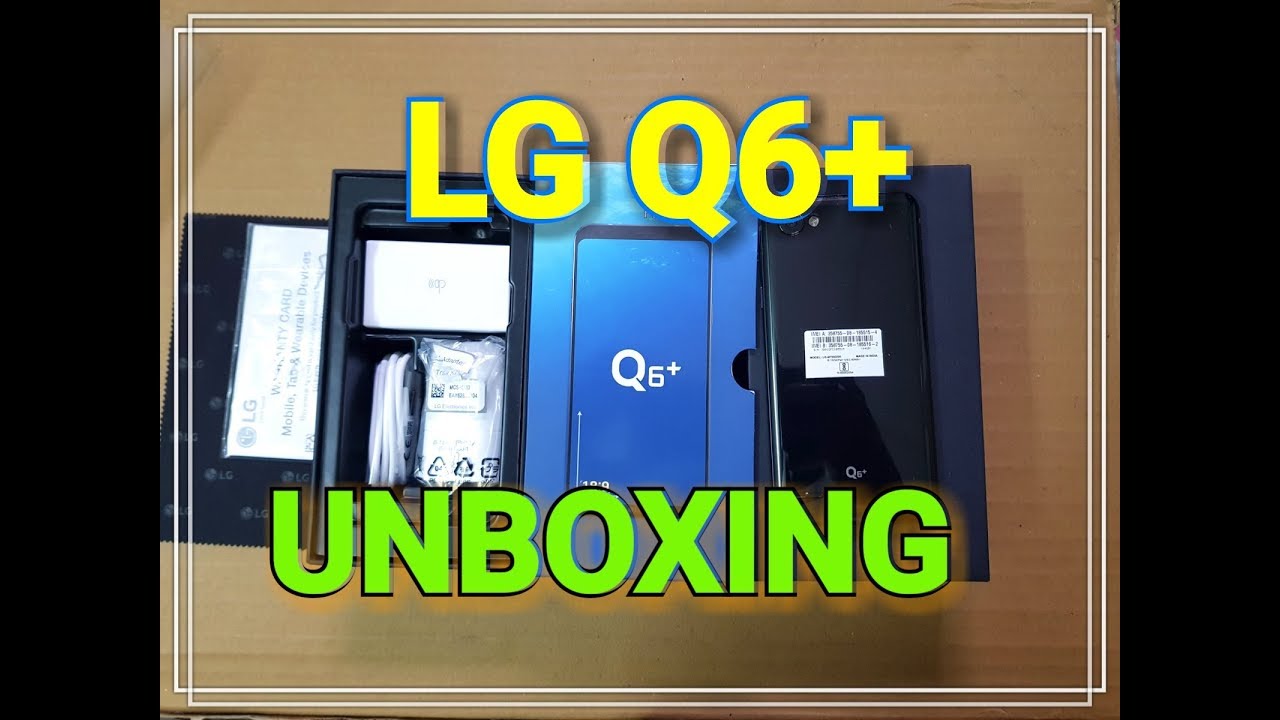 LG Q6 Plus | LG Q6+ | 4GB RAM - Indian Retail Unit | Full Vision 5.5