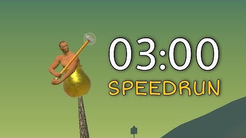 Getting over it SPEEDRUN Android 03:00