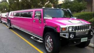 Limo Hire Perth Pink Hummer http://www.showtimelimos.com.au 18 Seater Pink Hummer Melbourne