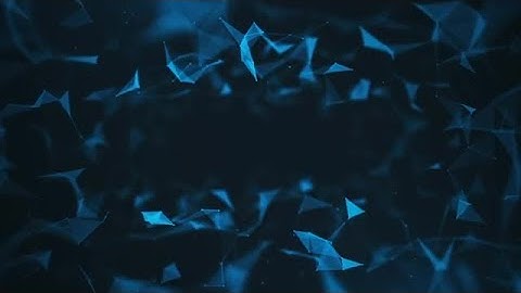 Two Plexus Triangles Background Stock Motion Graphics