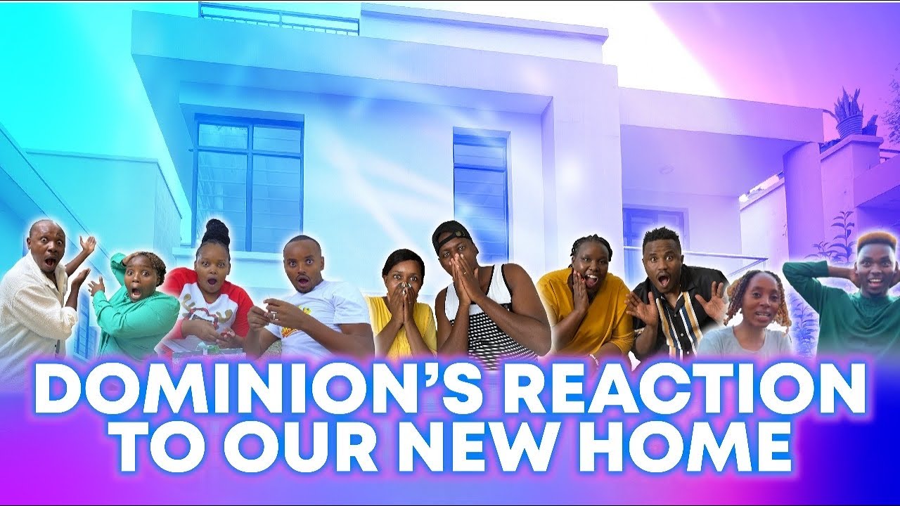 DOMINIONS REACTION TO OUR NEW HOUSE!!!