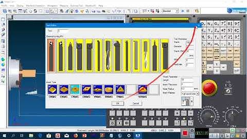 TUTORIAL MENGGUNAKAN SWANSOFT CNC SIMULATION PADA CNC TURNING!
