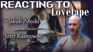 Drum Teacher Reacts to Lovetape - Jakub Zytecki + Józef Rusinowski