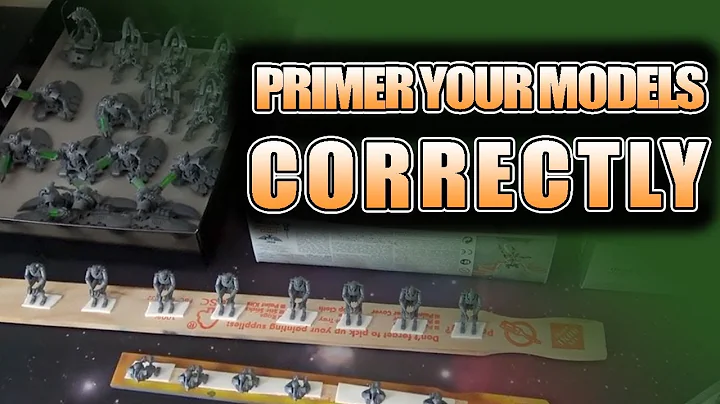 Learn How To Prime Your Miniatures in Just 2 Minutes