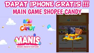 DAPAT IPHONE GRATIS GAME SHOPEE CANDY | TUKARKAN BERLIAN SHOPEE CANDY JADI IPHONE screenshot 5