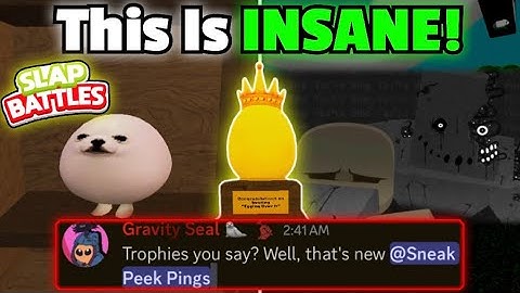 NEW Trophies + Stalker MASTERY Sneak Peaks! | Slap Battles