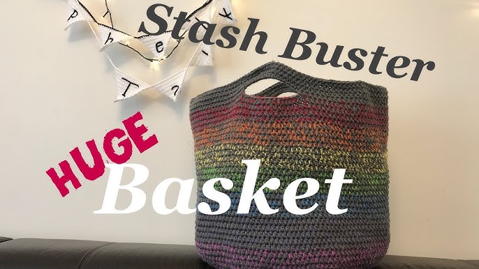 Shell Stitch Market Tote Bag - What to do with Variegated Yarn