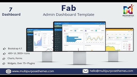 E-Commerce Dashboard UI – Clean & Responsive Admin Panel for Online Stores, Sales, Orders & Reports