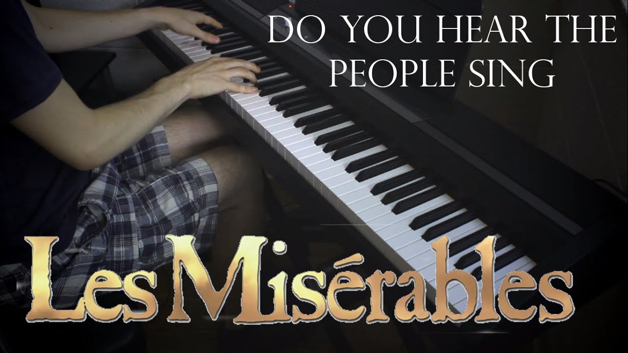 Les Miserables Do You Hear The People Sing Piano Improvisation Youtube