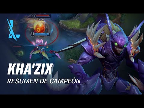 Resumen de Kha'Zix | Jugabilidad - League of Legends: Wild Rift