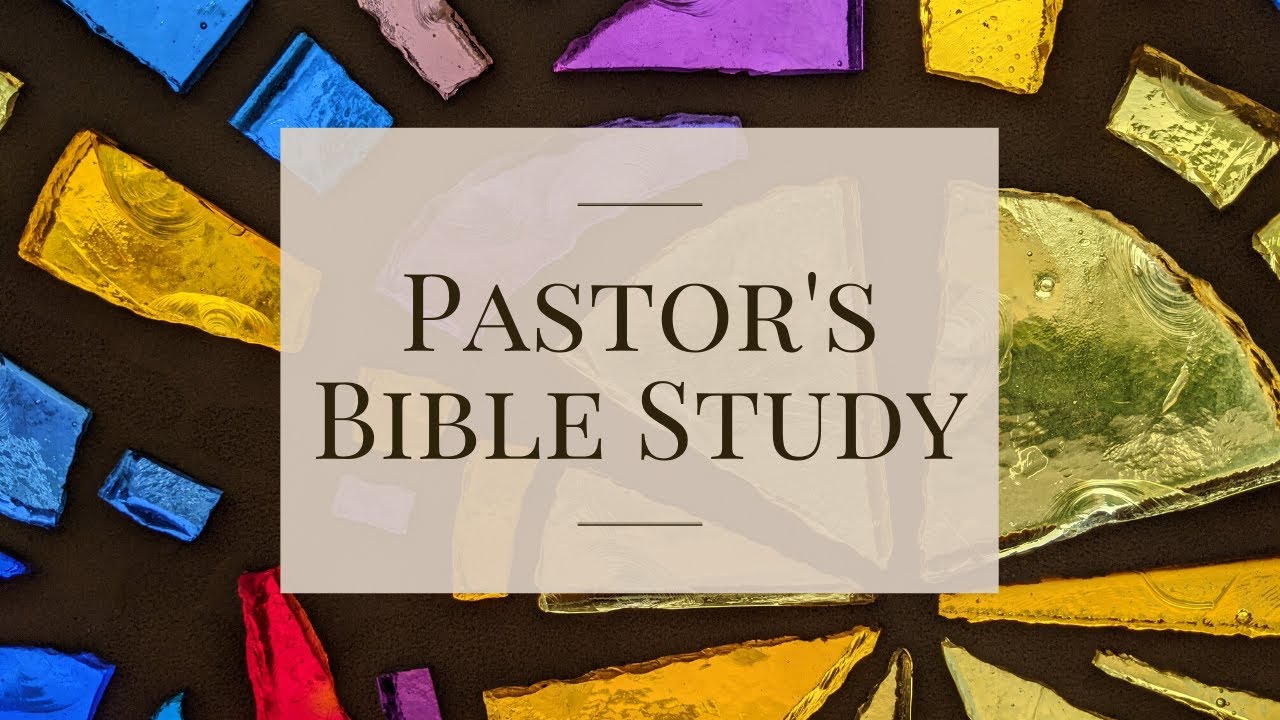 1 Peter Chapter 2 - Pastor’s Bible Study