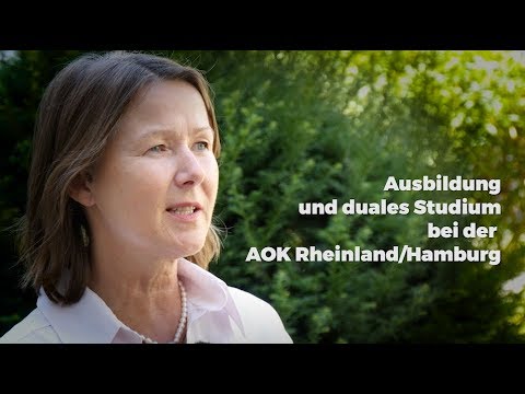 Ausbildung und duales Studium bei der AOK Rheinland/Hamburg! Beate Wittstamm