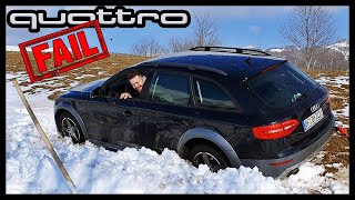 ZAGLAVILI SMO SE SA QUATTRO POGONOM - TEST AUDI A4 ALLROAD 2013.