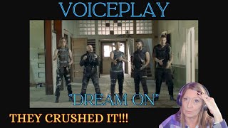 Reaction to VoicePlay with "Dream On" | Simply Fantastic!