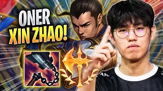 ONER IS SO GOOD WITH XIN ZHAO - T1 Oner Plays Xin Zhao JUNGLE vs Nidalee | Season 2023