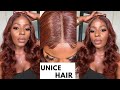 Quick and easy wig install for beginners  unice hair review  kahunde doreen