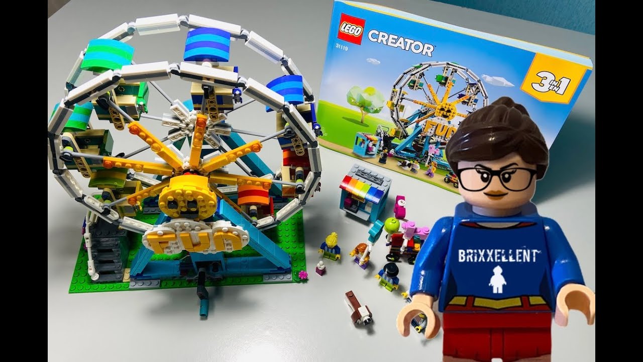 LEGO Creator 31119 Big Ferris wheel Speed Building so much fun! - 