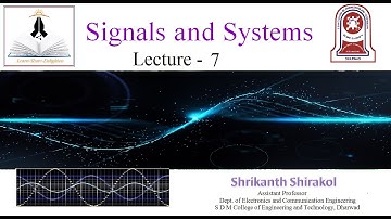 Lecture-7 Signals and Systems- Operations performed on Signals (on dependent variable), Examples