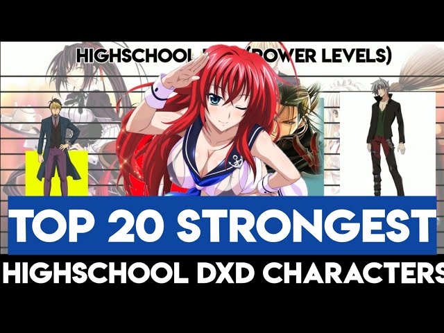 Top 20 Strongest Highschool DxD Characters Power Levels