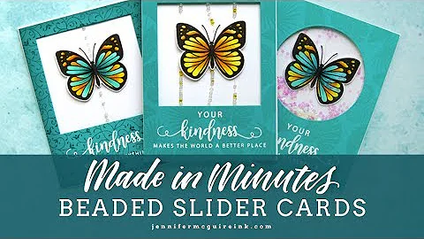 Made In Minutes: Beaded Slider Cards