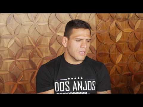 UFC lightweight champ Rafael dos Anjos meets with media in LA  ahead of UFC Fight Night 90