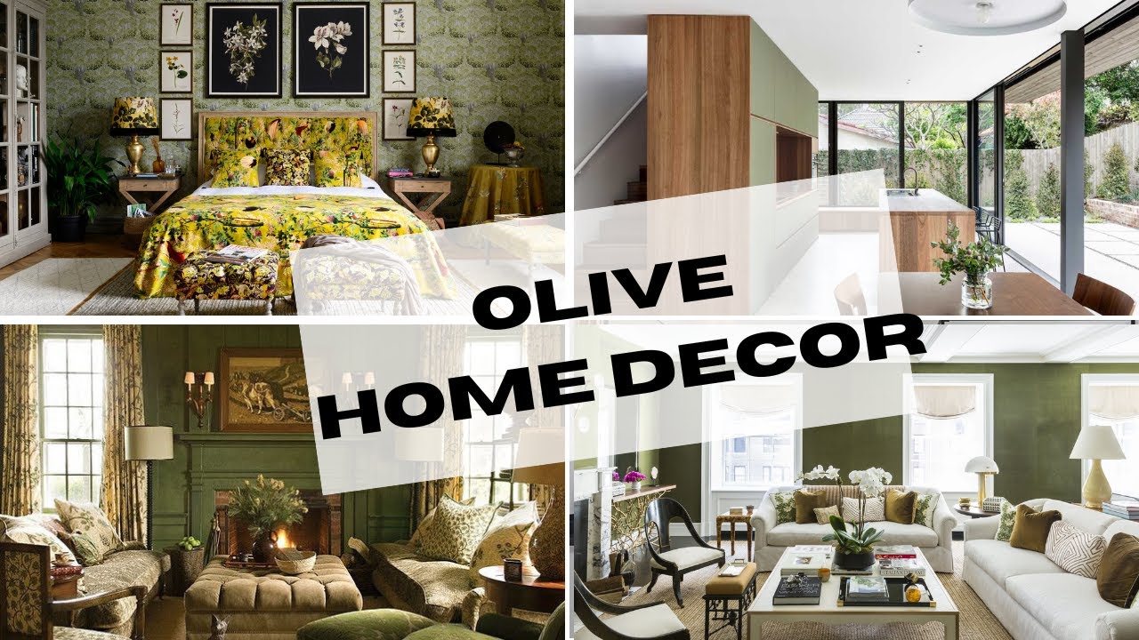 Olive Green Home Decor Perfect For Fall And Then There Was Style